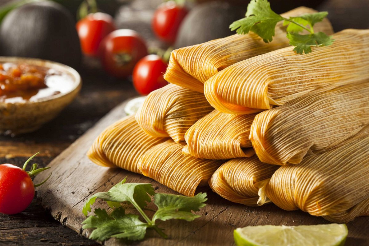 <i>Brent Hofacker/Shutterstock</i><br/>Tamales get special attention in Mexico during the holiday season.