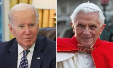 President Joe Biden mourned the passing of Pope Emeritus Benedict XVI