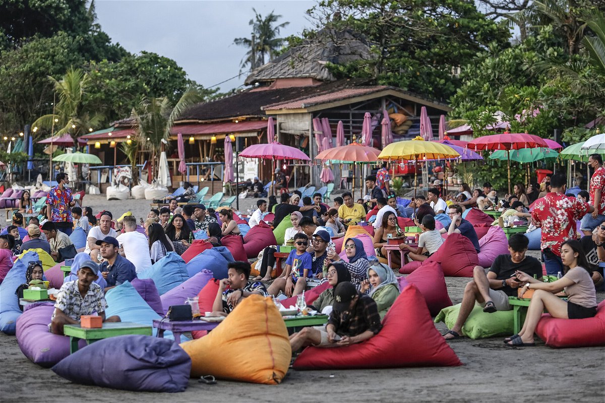 <i>Johannes P. Christo/Anadolu Agency/Getty Images</i><br/>Tourists have been flocking back to Bali as the pandemic has waned.