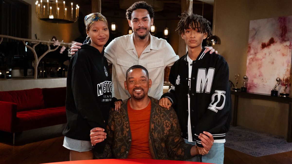 <i>Jordan Fisher</i><br/>Will Smith and his children on 