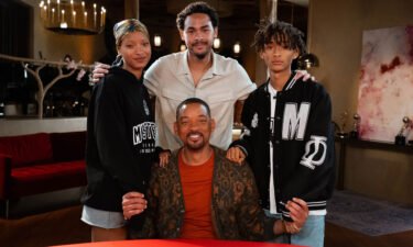 Will Smith and his children on "Red Table Talk."