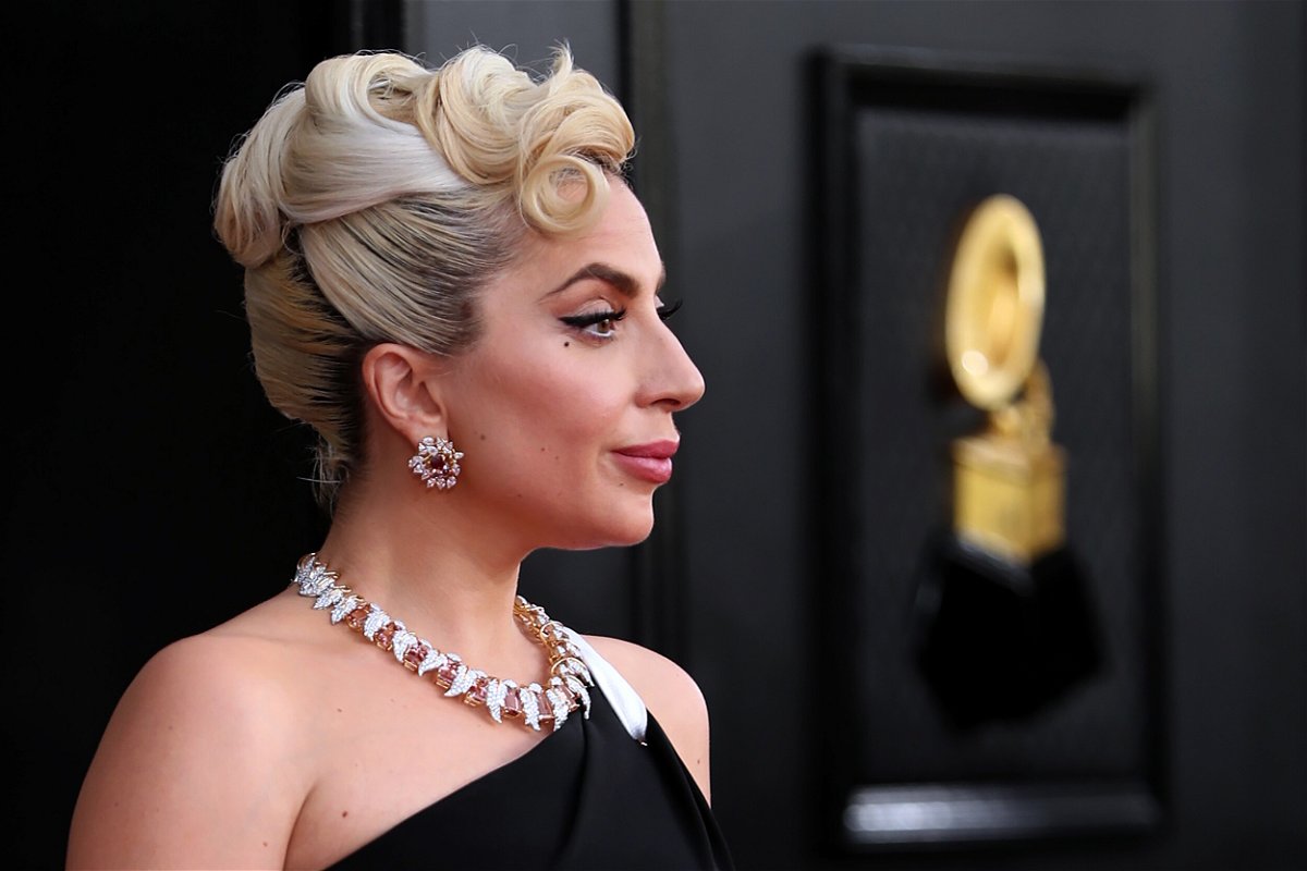 <i>Maria Alejandra Cardona/Reuters</i><br/>Lady Gaga is pictured here on the red carpet at the 64th Annual Grammy Awards in Las Vegas on April 3.