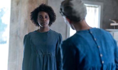 Mallori Johnson (left) is seen here in the Hulu series "Kindred."