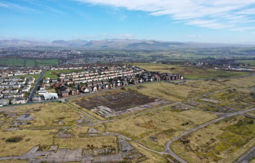 The former Woodhouse Colliery site where West Cumbria Mining was approved to extract coal.