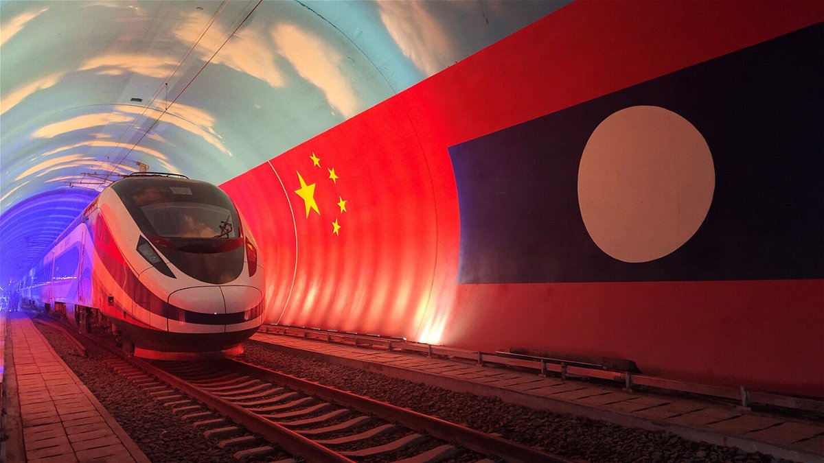 <i>Cao Anning/Xinhua News Agency/Getty Images</i><br/>The new semi high-speed route across Laos is part of a Beijing-Bangkok long-term project.