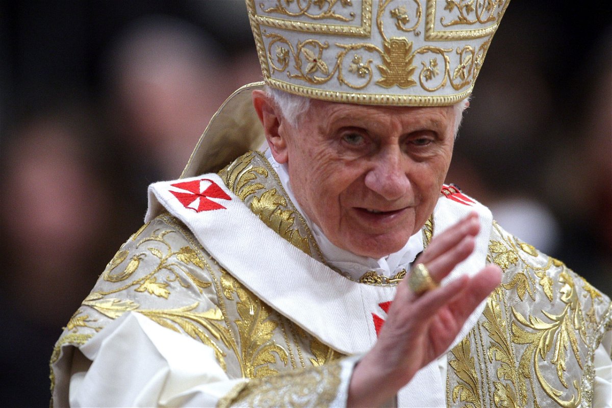 <i>Franco Origlia/Getty Images</i><br/>Pope Emeritus Benedict XVI