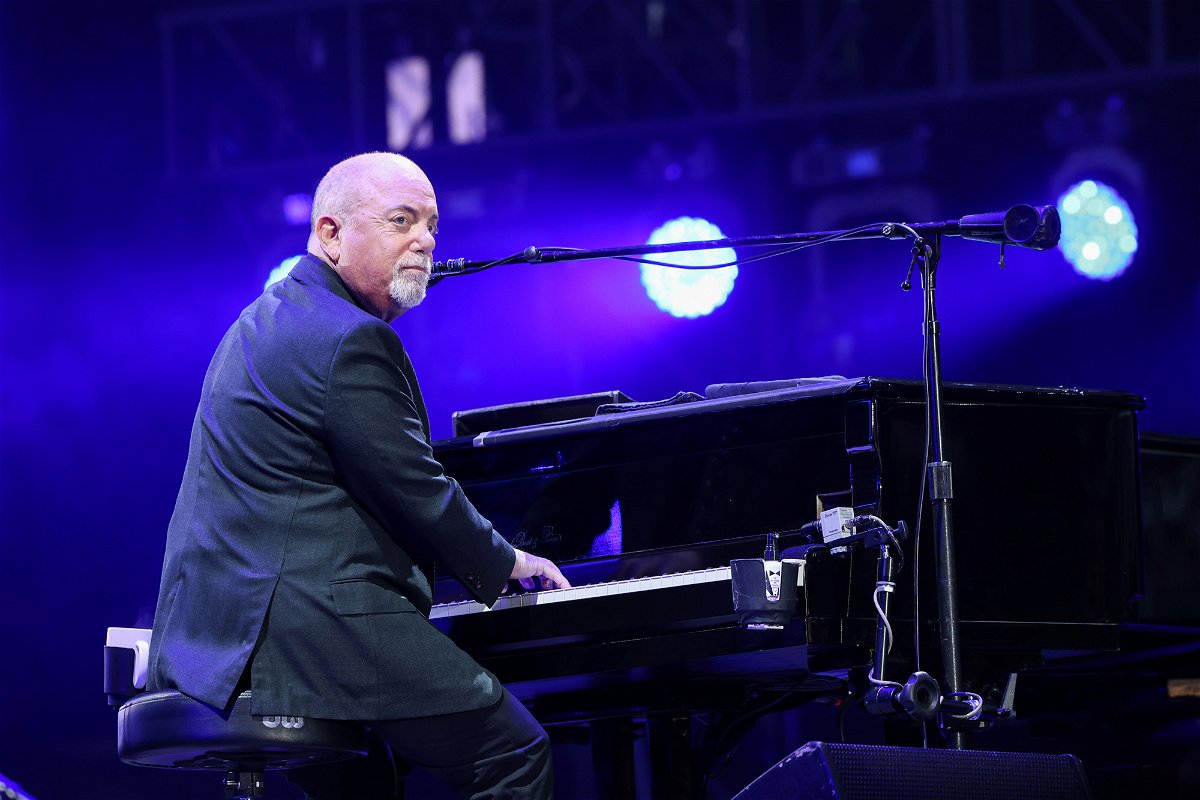 <i>Dave Simpson/WireImage/Getty Images</i><br/>Billy Joel performs at Eden Park on December 3 in Auckland