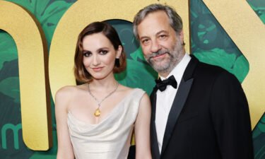 Actress Maude Apatow and her father