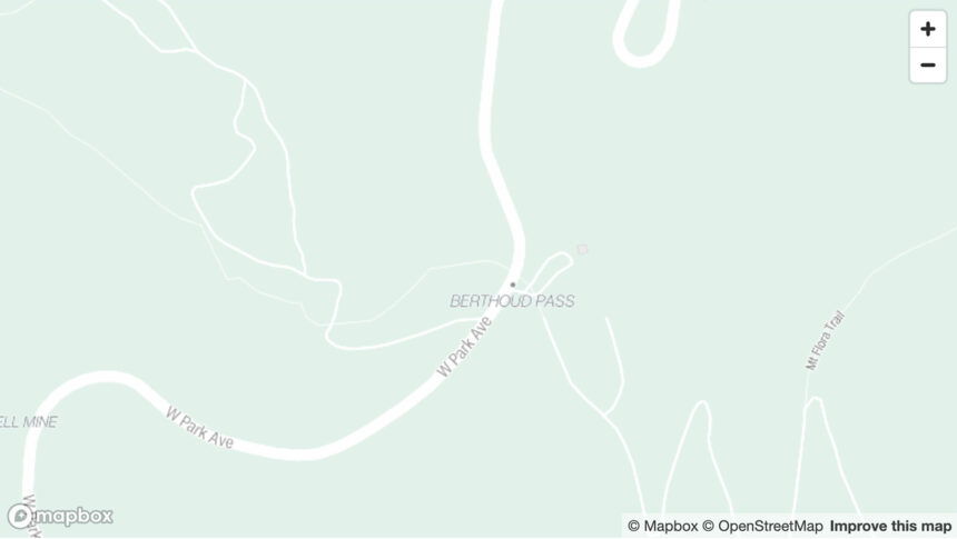 <i>Mapbox</i><br/>A 44-year-old man died in an avalanche in Colorado on Christmas Day.