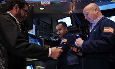 This week might be the most stressful time of the year for investors. Traders work on the floor of the New York Stock Exchange on December 7.