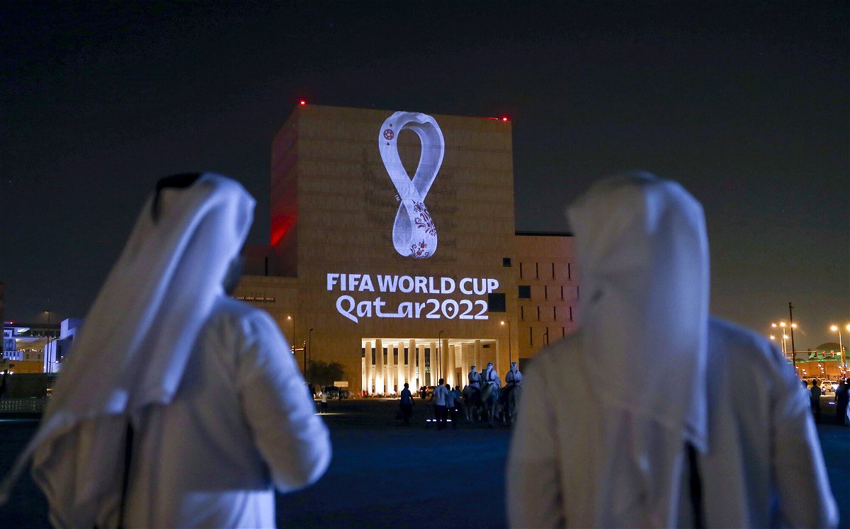<i>AFP/Getty Images</i><br/>FIFA on Thursday confirmed the death of a migrant worker at a Qatar World Cup training base.