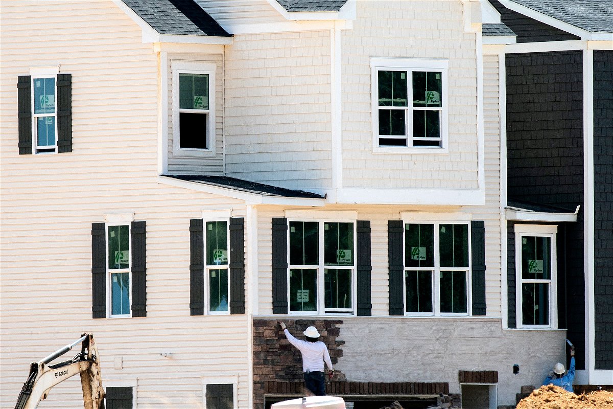 <i>Stefani Reynolds/AFP/Getty Images</i><br/>Home building pulled back in November