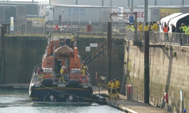 A major search and rescue operation involving resources from France and the UK was launched Wednesday.