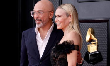 Jo Koy and Chelsea Handler at the Grammy Awards in April.