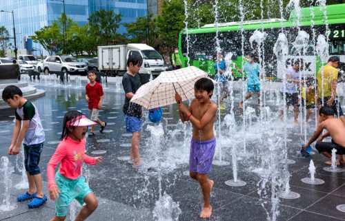 South Korea passed a new law on Thursday that aims to standardize how age is calculated in the country. Children play in Gwanghwamun Square in Seoul