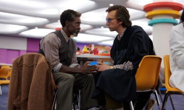 Don Cheadle and Adam Driver in "White Noise."