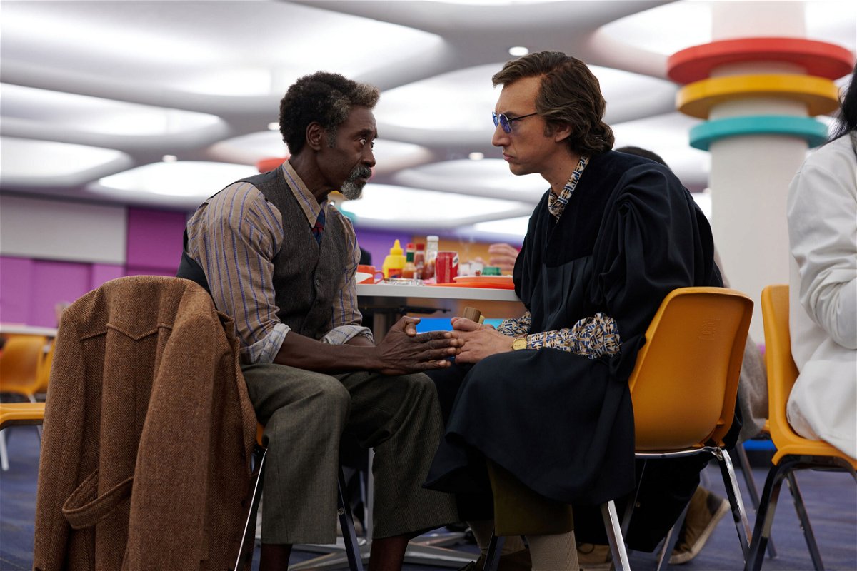 <i>Wilson Webb/Netflix</i><br/>Don Cheadle and Adam Driver in 