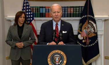 President Joe Biden and first lady Jill Biden received a briefing on the ongoing recovery efforts following the deadly tornadoes that ripped through Rolling Fork