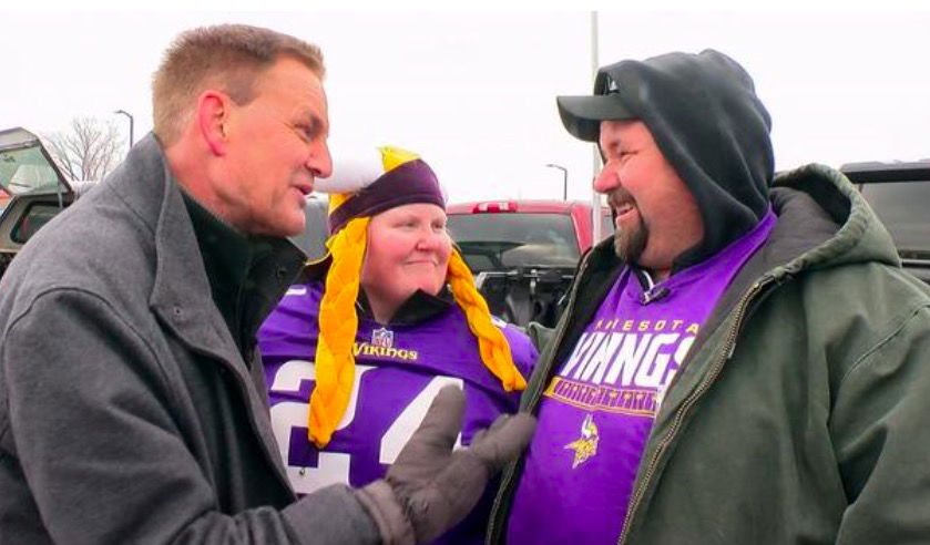 <i>WCCO</i><br/>The biggest win we found for the Minnesota Vikings on New Year's Day in Green Bay came at a tailgate party