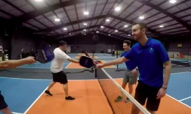 A new indoor pickleball place