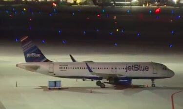 JetBlue Flight 62 took off from Palm Beach International Airport (PBI) around 11:04 a.m. Sunday with the destination of New York's LaGuardia Airport. However