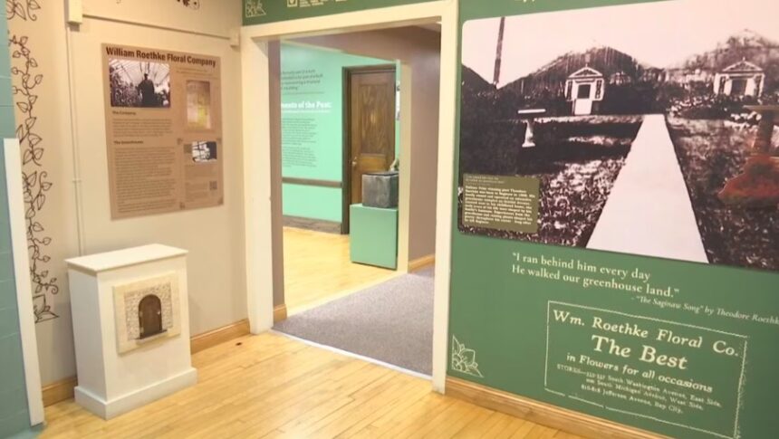 <i>WNEM</i><br/>A new exhibit in town shows how an old Saginaw greenhouse inspired Pulitzer prize-winning poet Theodore Roethke.