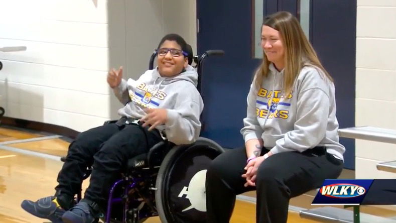 <i>WLKY</i><br/>Bates Elementary School fourth-grader Peter Murry is an inspiration.  