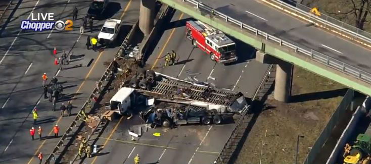 <i></i><br/>A deadly crash involving a tractor-trailer is under investigation on I-287 in Westchester County