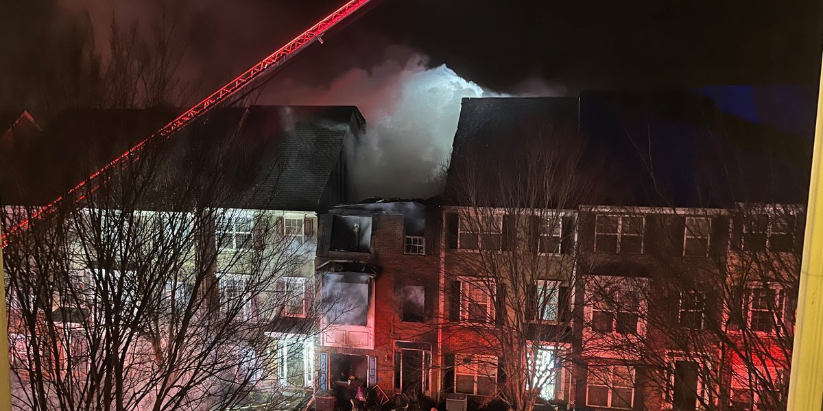 <i>WSMV</i><br/>A townhouse was left heavily damaged after catching fire early Friday morning in Antioch.
