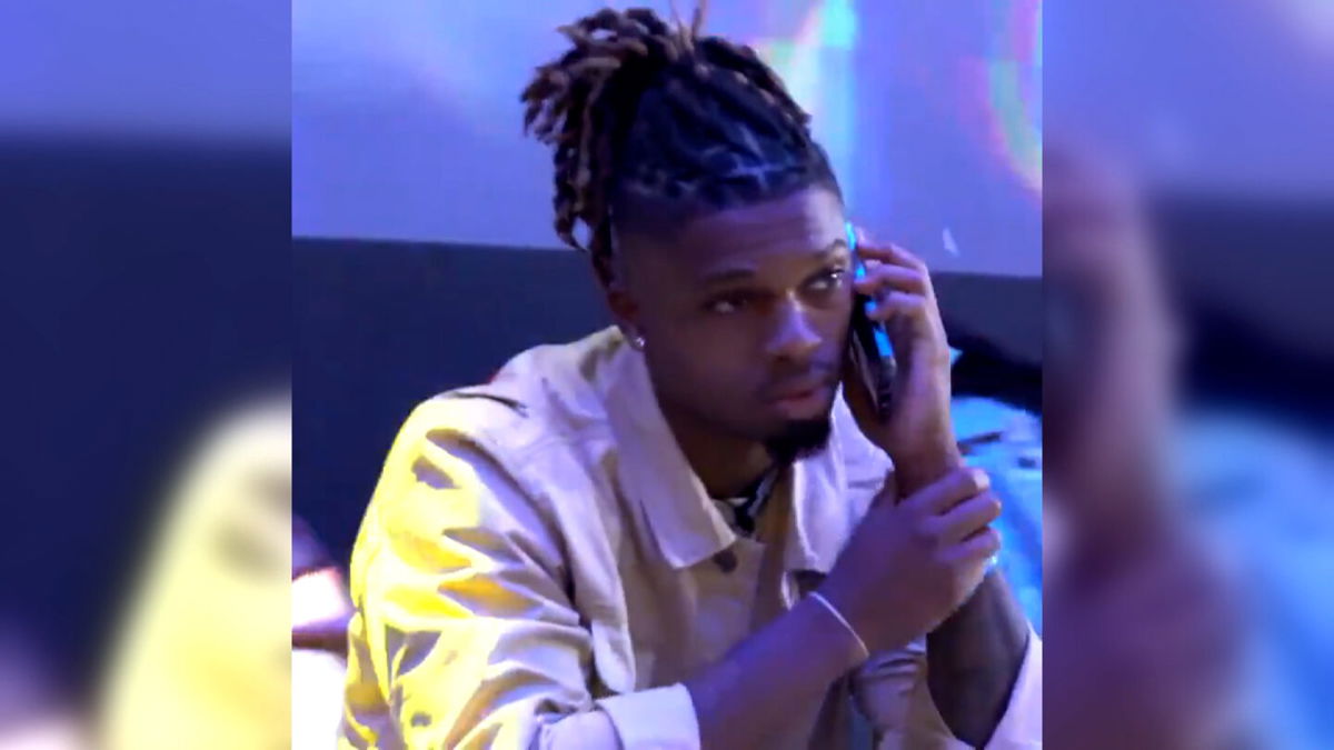 <i>@prospectmedia_</i><br/>This image shows the moment Damar Hamlin was told he was being drafted by the Buffalo Bills during the 6th round of the 2021 NFL Draft.