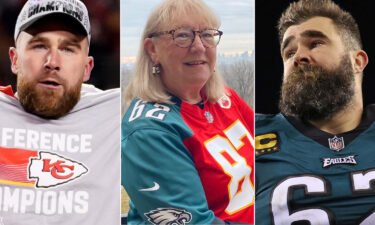 Donna Kelce will officially become the first mother to have two sons play against each other in the Super Bowl.