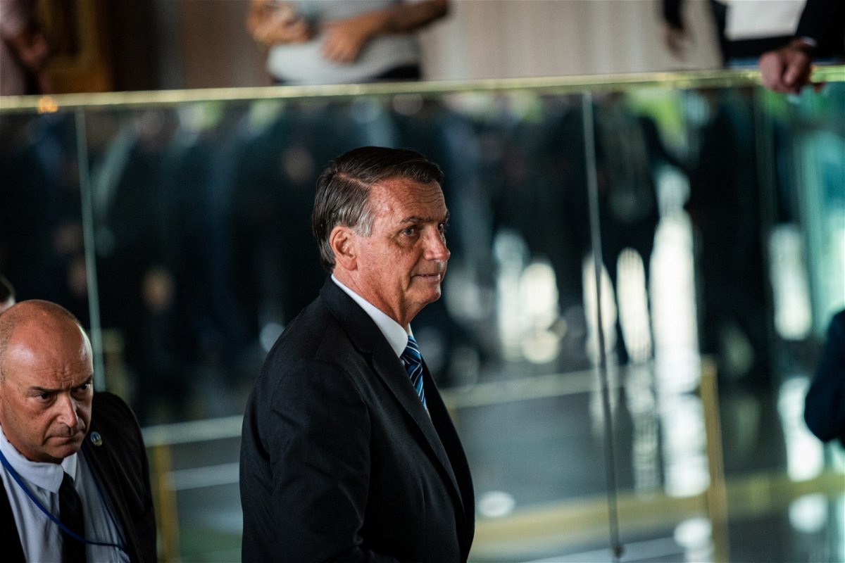 <i>Arthur Menescal/Bloomberg/Getty Images</i><br/>Former Brazilian President Jair Bolsonaro