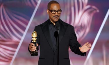 Honoree Eddie Murphy made a reference to a now infamous award show moment while accepting the Cecil B. DeMille Award at the Golden Globes on Tuesday.