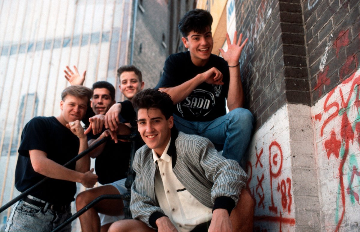 <i>Michel Linssen/Redferns/Getty Images</i><br/>New Kids on the Block at the height of their fame