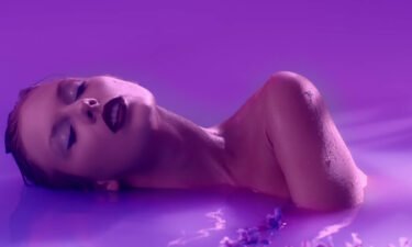 Taylor Swift has released a (very lavender) video for her song "Lavender Haze" off her new album.