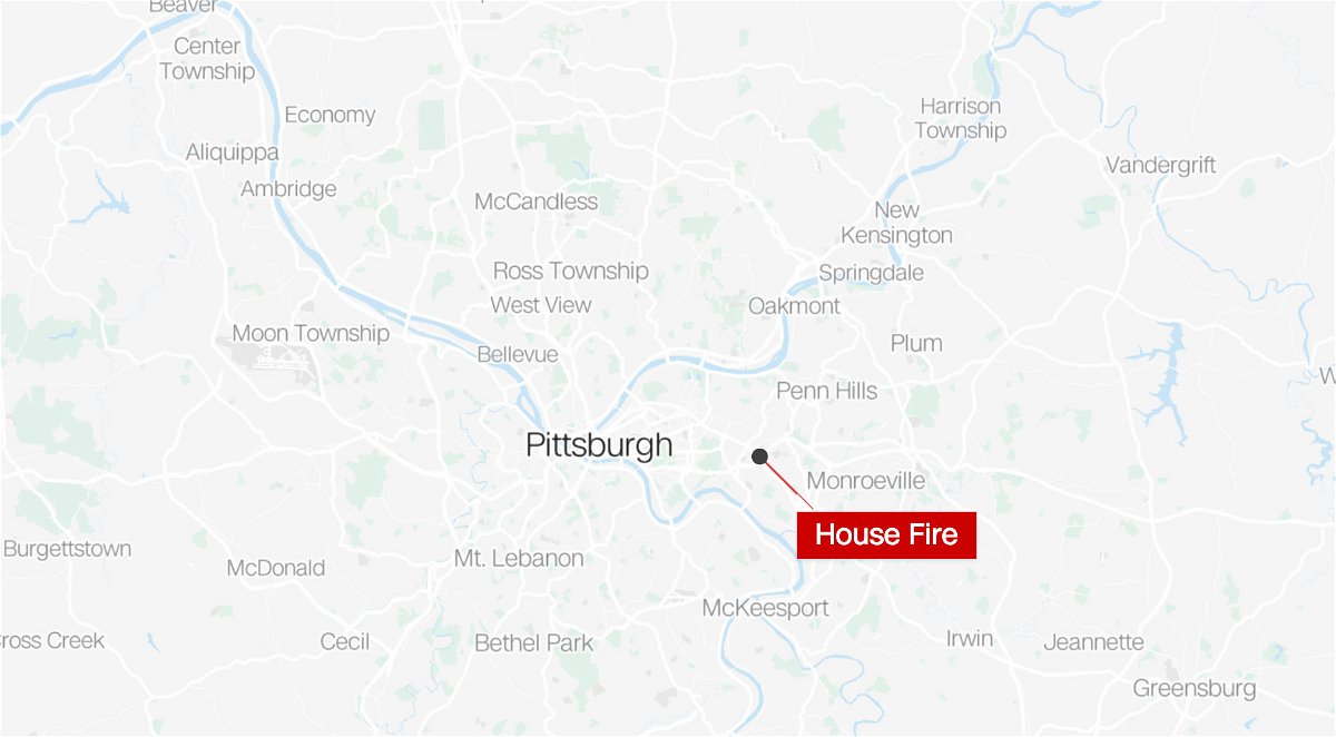 <i>Mapbox</i><br/>A two-year-old child was killed and several others injured in a house fire in Pennsylvania.