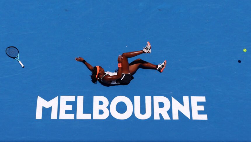 <i>Carl Recine/Reuters</i><br/>Gauff was the seventh seed in Melbourne.