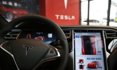 The Tesla Model S that braked sharply and triggered an eight-car crash in San Francisco in November had the automaker's controversial driver-assist software engaged at the time