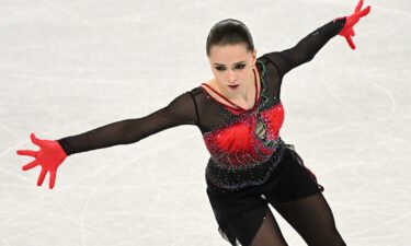 The Russian Anti-Doping Agency (RUSADA) found figure skater Kamila Valieva violated anti-doping rules but bore no "fault or negligence" for the transgression. Valieva is seen here competing in the women's singles free skating event at last year's Winter Olympics in Beijing.
