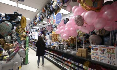 Party City filed for bankruptcy protection Tuesday. A Party City retail store in the Queens borough of New York City is pictured here in January 2022.