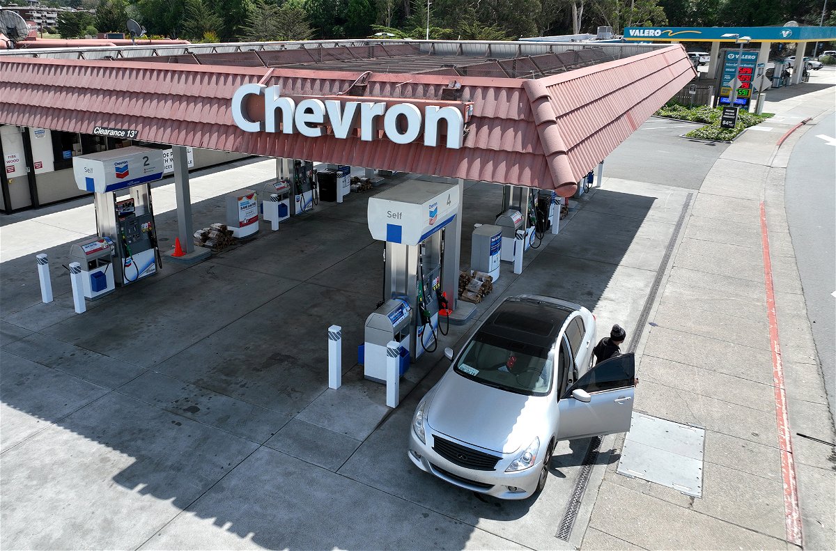 <i>Justin Sullivan/Getty Images</i><br/>Chevron reported a record full-year profit of $36.5 billion