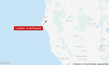 A 5.4 magnitude earthquake occurred about 30 miles south of Eureka