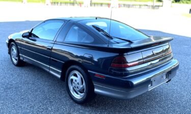 This 1991 Eagle Talon was the product of an arrangement between Mitsubishi and Chrysler.
