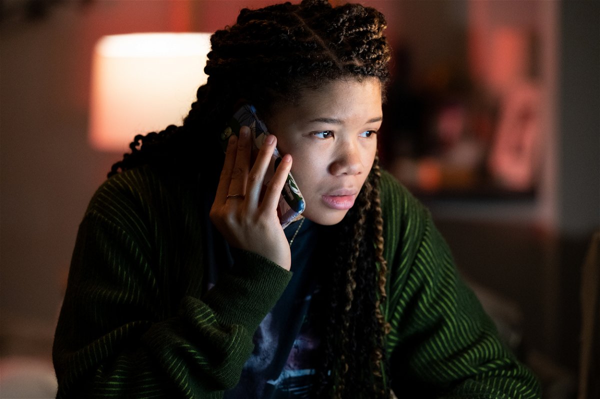 <i>Temma Hankin/Sony Pictures</i><br/>Storm Reid stars as a woman searching for her missing mom in 