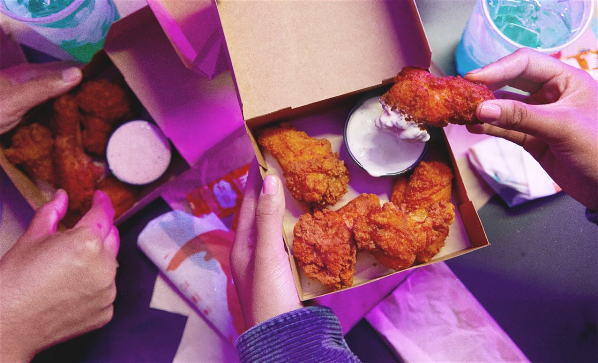 <i>Taco Bell</i><br/>Crispy chicken wings are back at Taco Bell.