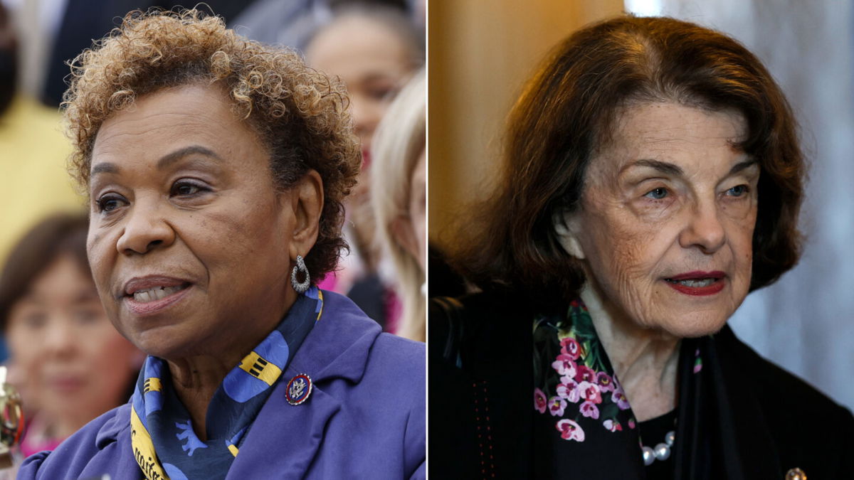 <i>Getty Images</i><br/>Rep. Barbara Lee (left) and Sen. Dianne Feinstein are pictured here in a split image.
