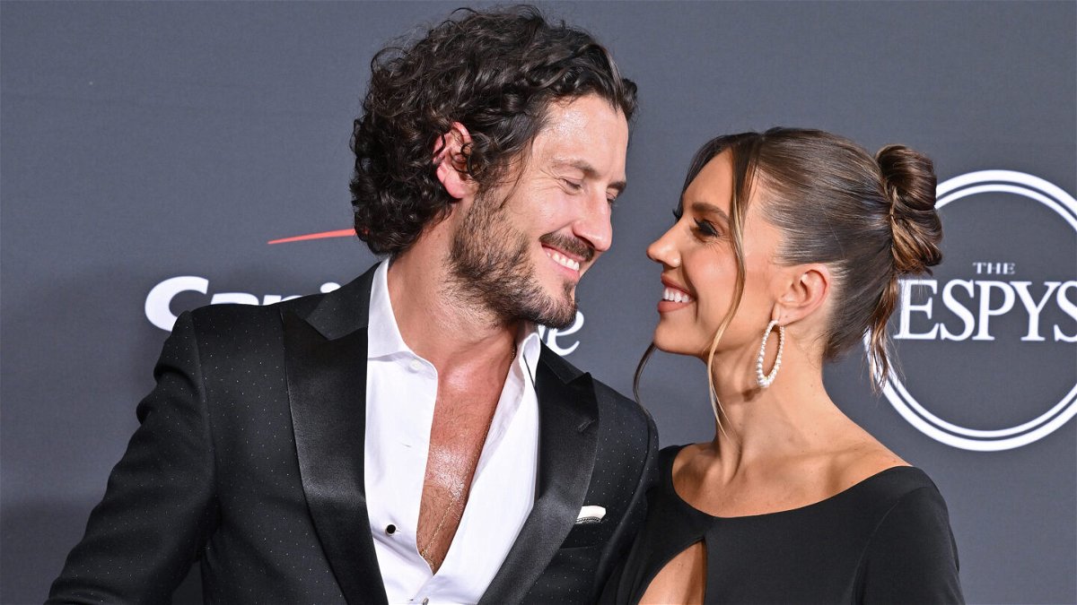 <i>Axelle/Bauer-Griffin/FilmMagic/Getty Images</i><br/>Jenna Johnson and Val Chmerkovskiy have welcomed a baby boy.