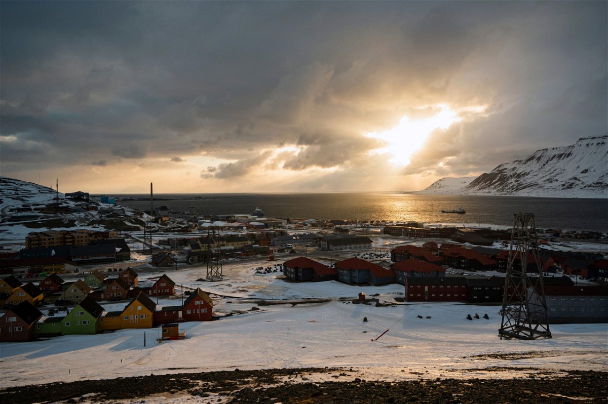 <i>Jonathan Nackstrand/AFP/Getty Images</i><br/>Longyearbyen on Spitsbergen island
