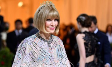 Anna Wintour arrives for last year's Met Gala at New York's Metropolitan Museum of Art on May 2