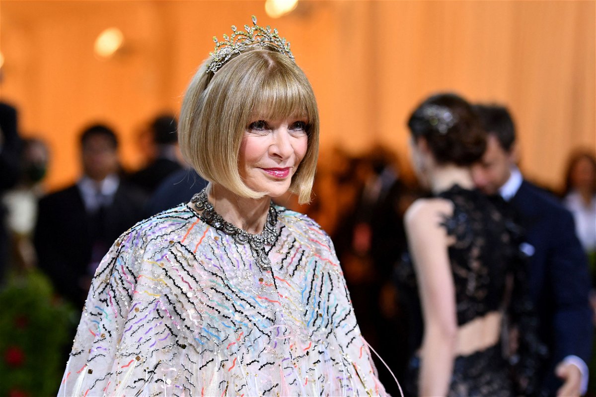 <i>Angela Weiss/AFP/Getty Images</i><br/>Anna Wintour arrives for last year's Met Gala at New York's Metropolitan Museum of Art on May 2